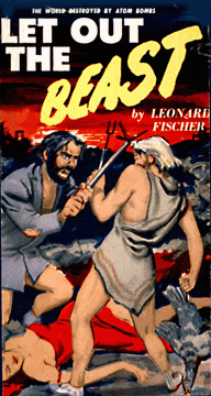 Stories of postholocaust battles in the radioactive wasteland had been around since the fifties, as in this rare Canadian novel, but usually there had been a certain moral earnestness about them, at least a token attempt to deplore the end of civilization. On the cover we see a college professor turned savage defending his wife in a duel fought with pieces of a barbecue set.
