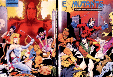 The Ex-Mutants was a series about highly-attractive heroes and heroines who are bred to normality in a world filled with pathetic and dangerous mutants. 